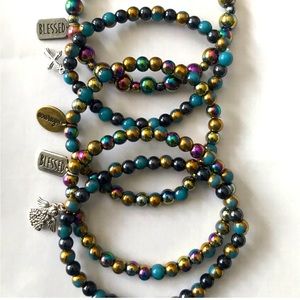 Handmade stretchy bracelets